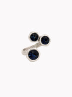 Anillo Tres faros Azul