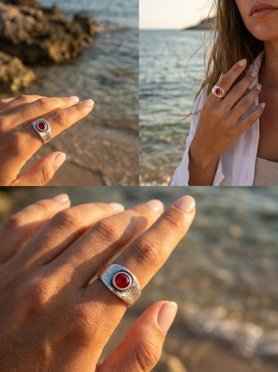 Anillo Baliza (Azul · Verde · Rojo)