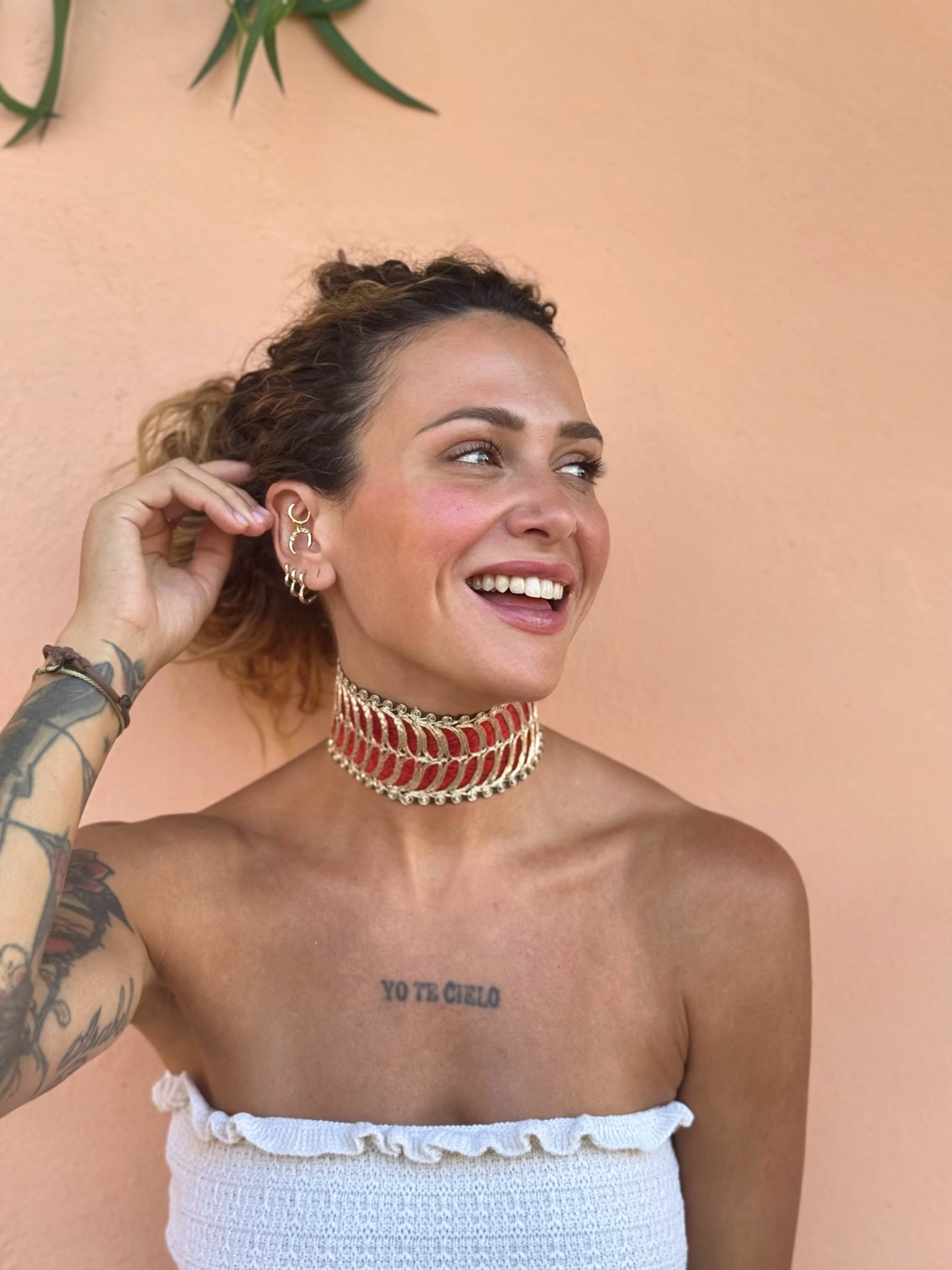 Choker Rubra