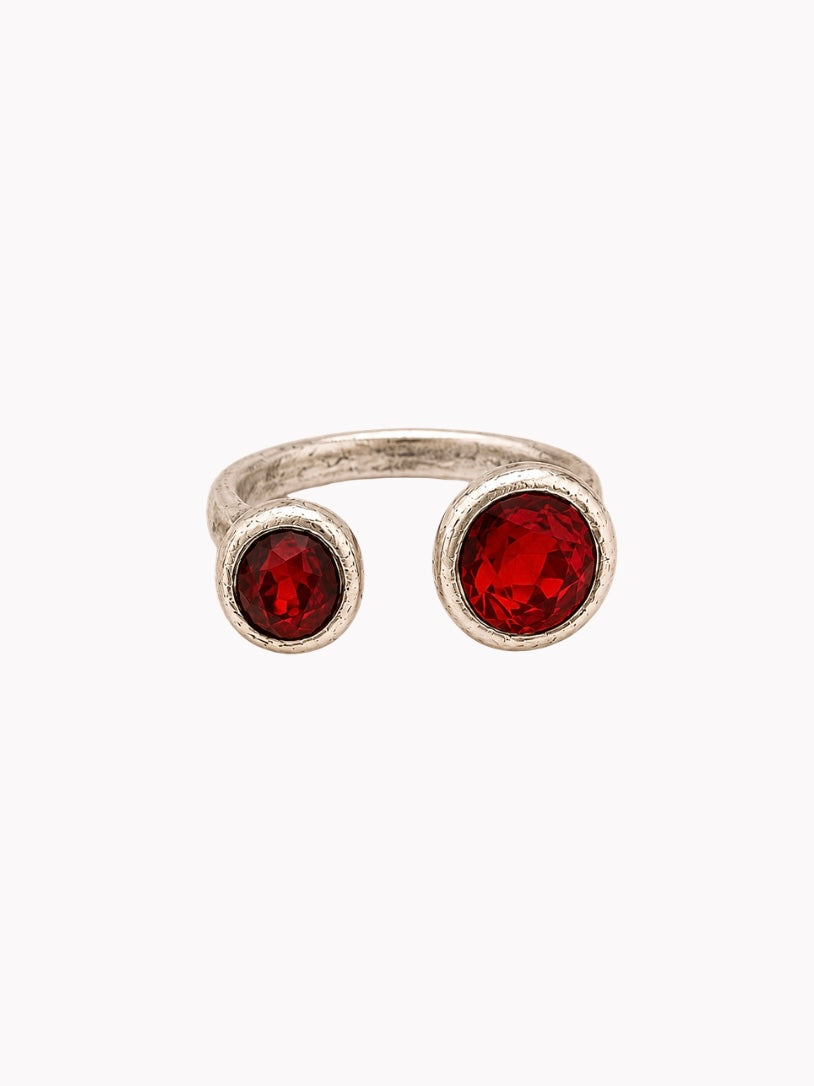 Anillos Dos Faros Rojo