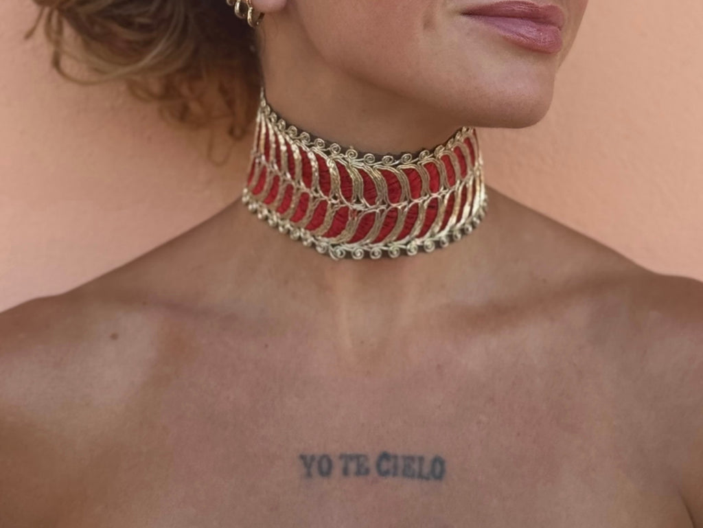 Choker Rubra
