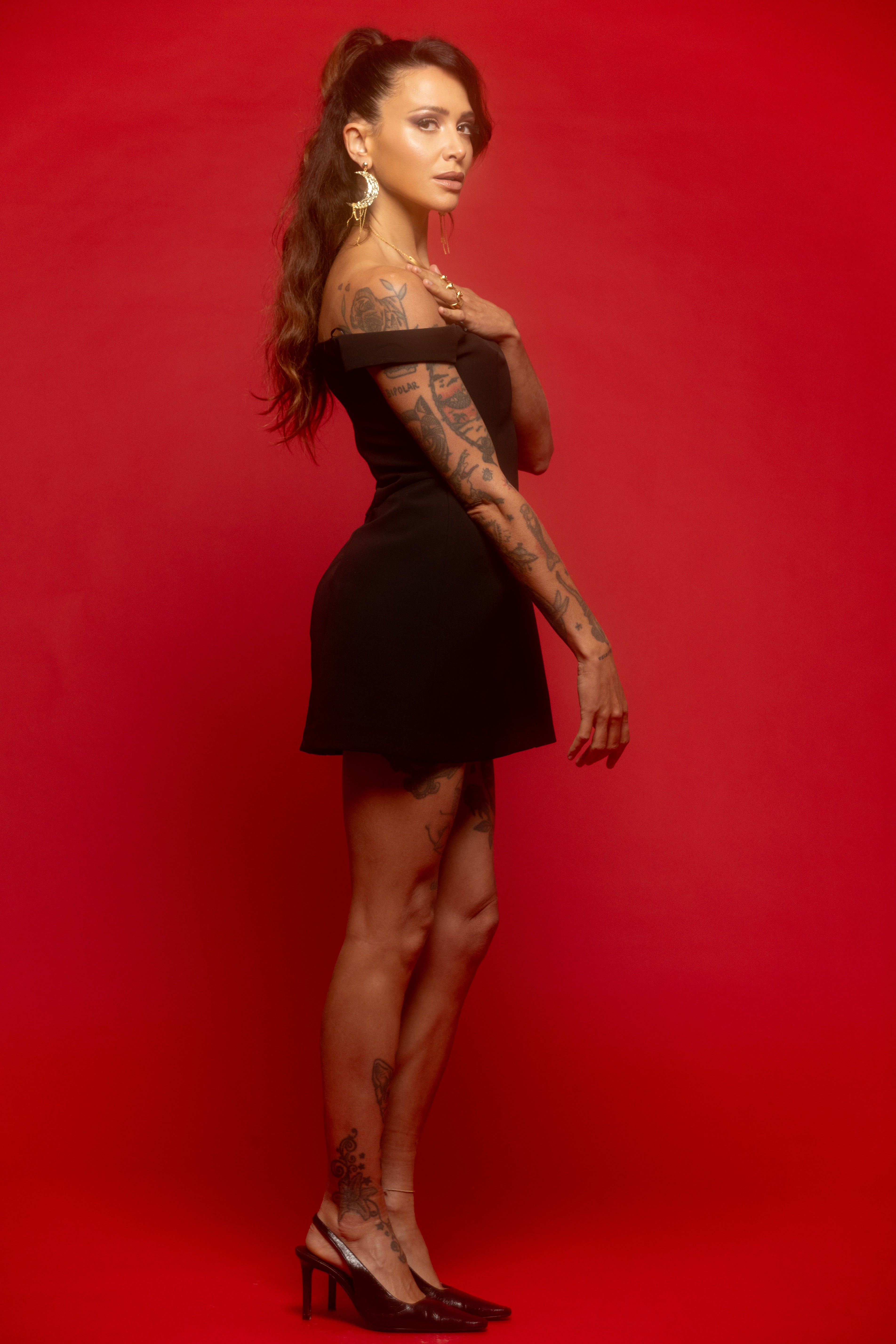 Pendientes Lunática.