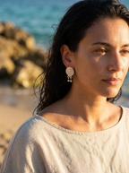 Pendientes Amonite