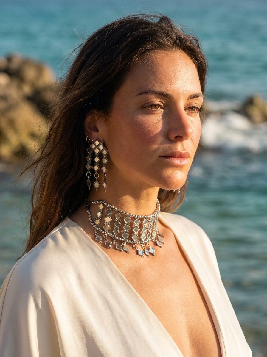Pendientes Mar de Destellos