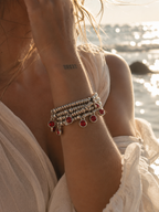Pulsera Coral Rojo