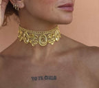 Choker Ivoria