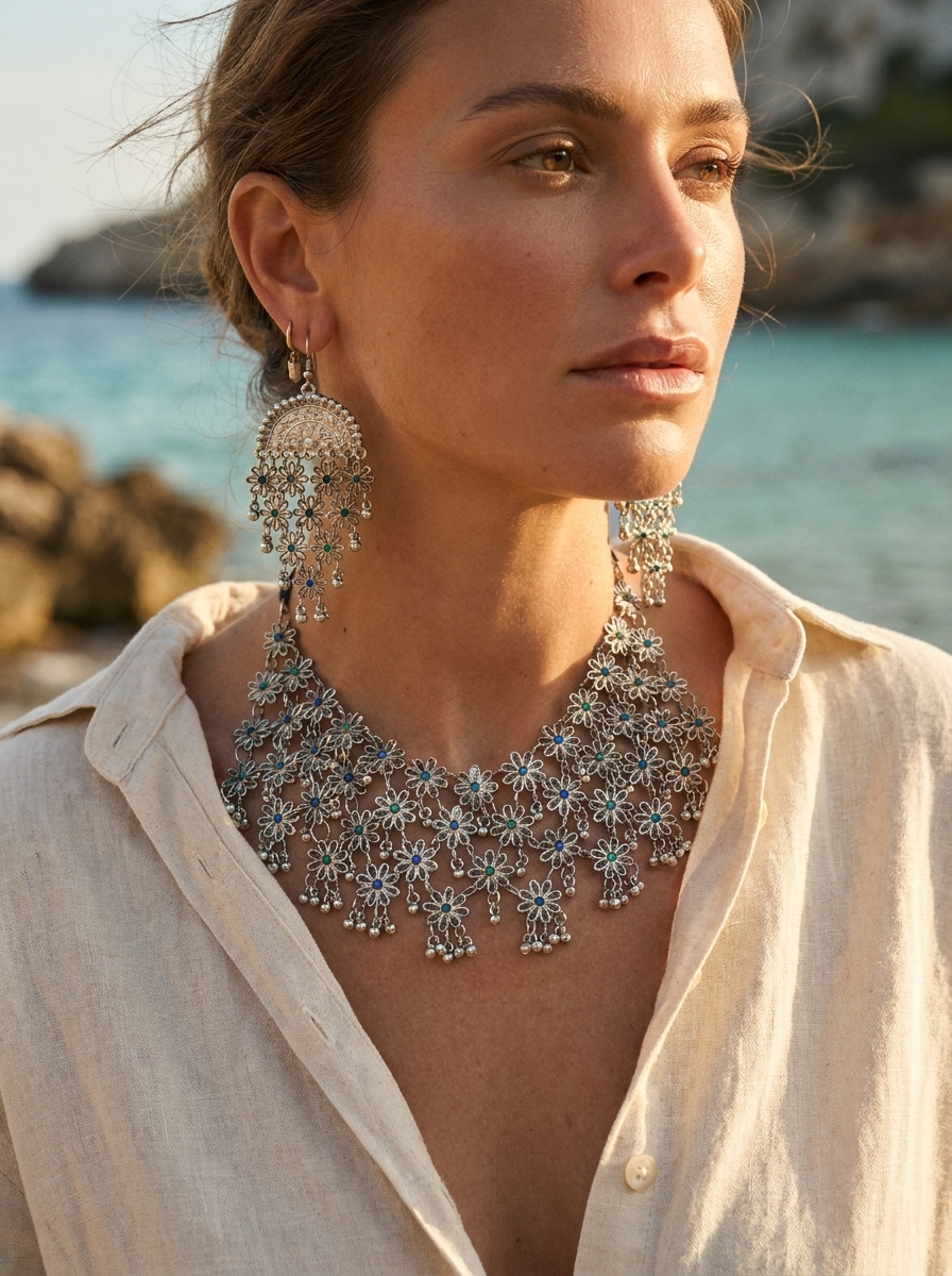 Pendientes Pradera Marina