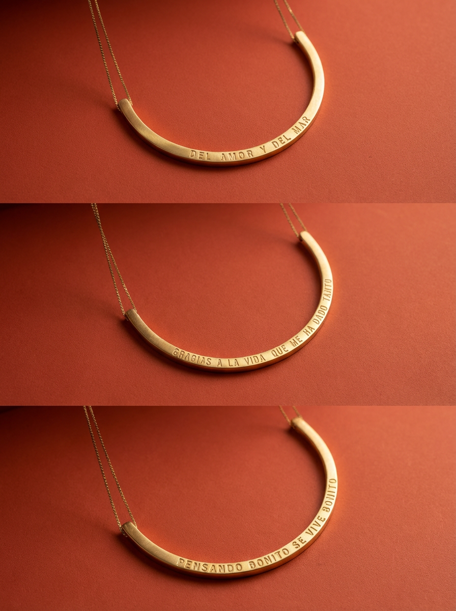 Collar amuleto personalizado