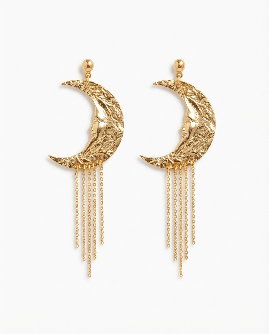 Pendientes Lunática.